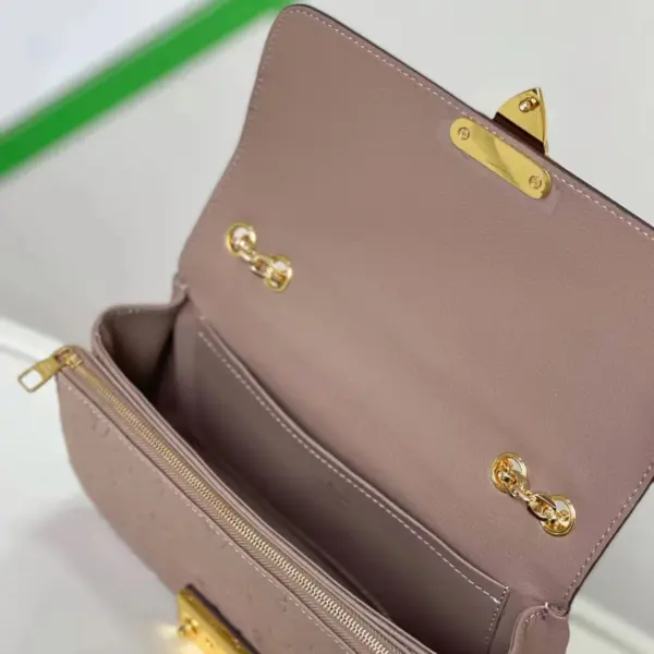 Louis Vuitton Marceau 鏈帶包包 - Monogram Empreinte 皮革 鴿灰色