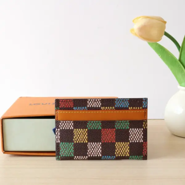 LV Vers Damier Ebene 雙面名片夾