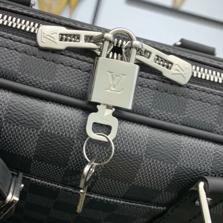 Louis Vuitton Porte-Documents Voyage PM 石墨格紋商務公事包