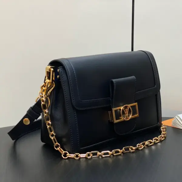 Louis Vuitton Dauphine Soft MM 2024春夏系列柔軟小牛皮包包