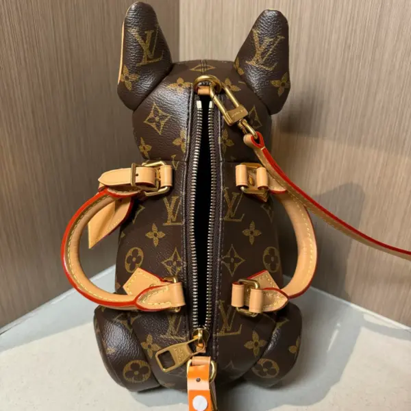 LV Pooch Bag 手提斜挎包 - Monogram帆布搭配皮革飾邊