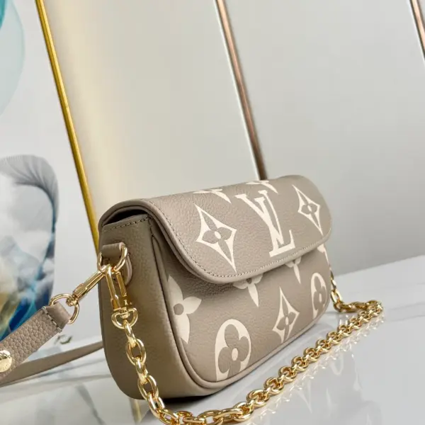Louis Vuitton Wallet on Chain Ivy 雙色Monogram Empreinte鏈條錢包