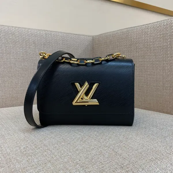 Louis Vuitton Twist MM Slim 黑色Epi皮革包包
