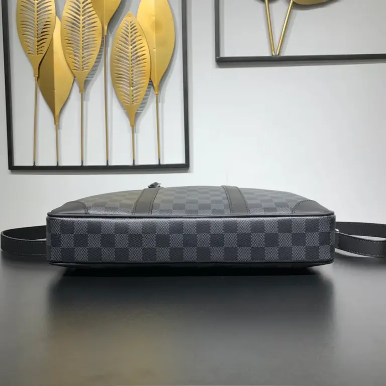Louis Vuitton Porte-Documents Voyage PM 石墨格紋商務公事包