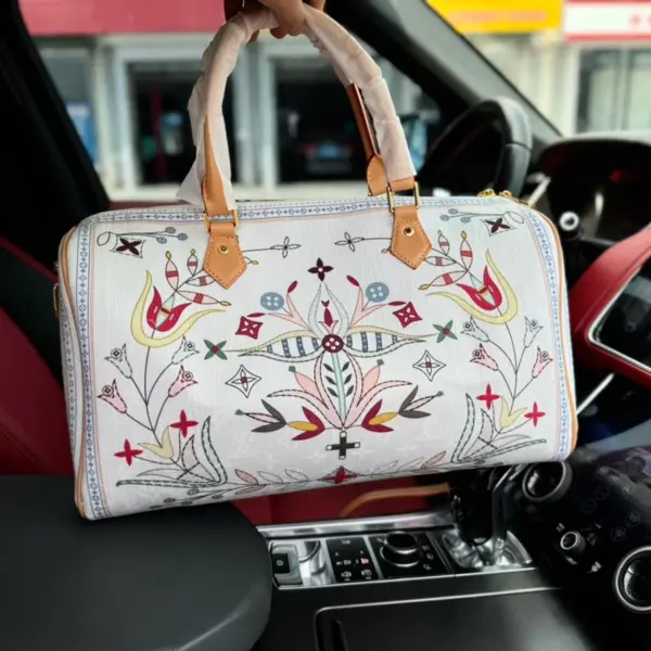 Louis Vuitton Speedy 40 Bandoulière 聯名限量款 - Pharrell Williams × Dakota部落藝術合作系列