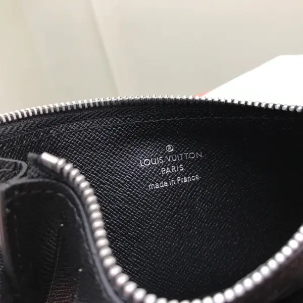 LV Monogram Eclipse 零錢卡片包 - 時尚多功能收納