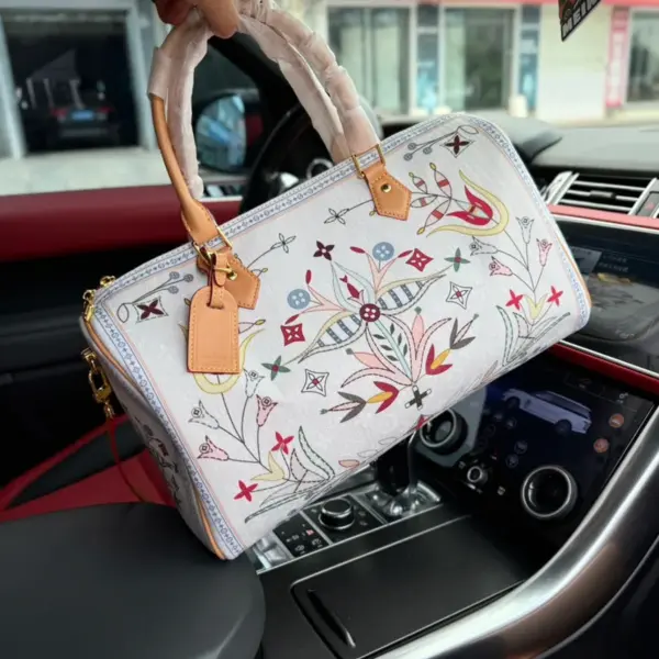 Louis Vuitton Speedy 40 Bandoulière 聯名限量款 - Pharrell Williams × Dakota部落藝術合作系列