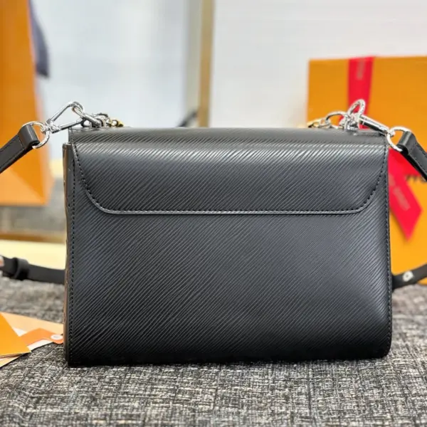 Louis Vuitton Twist MM Slim包包 | Epi皮革與Monogram壓花 | 可拆卸鏈條肩帶