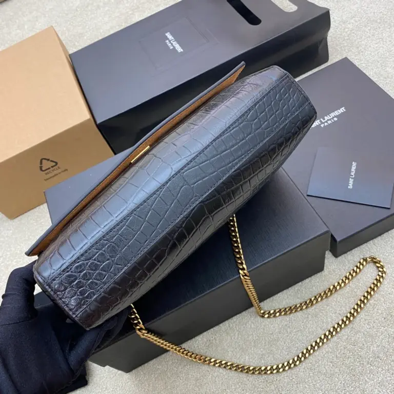 柔軟皮革雙面手袋 - 義大利製CASSANDRE鏈條設計