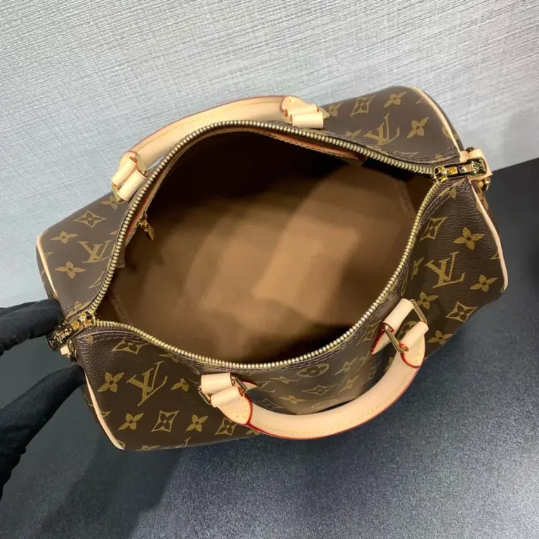 Louis Vuitton Speedy Bandoulière 30 經典老花手提斜挎包