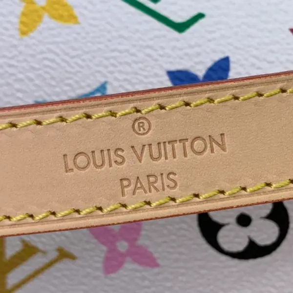 LV x 村上隆聯名Dauphine Soft GM包包 彩虹Monogram塗鴉限量款