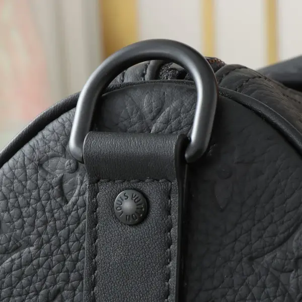 Louis Vuitton Keepall Bandoulière 35 經典壓花牛皮旅行包包