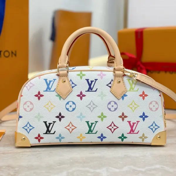 Louis Vuitton x Takashi Murakami 聯名複刻款East West包包