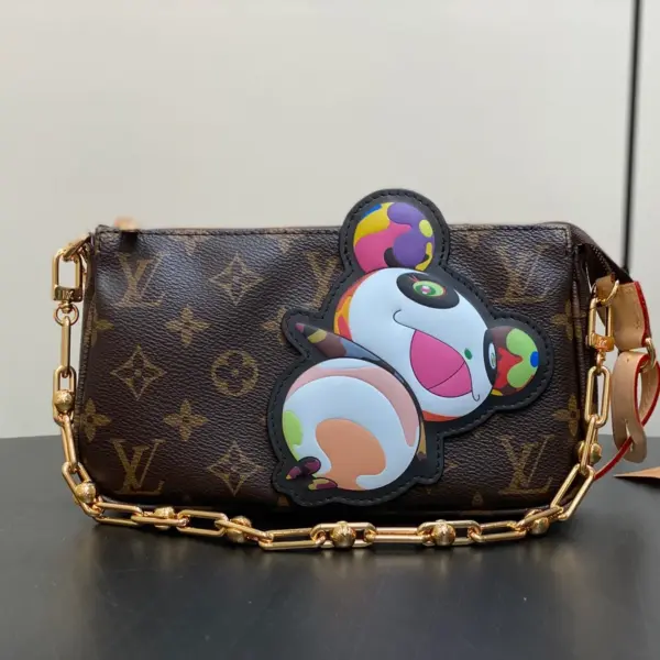 Louis Vuitton x 村上隆聯名複刻款Pochette Accessoires包包