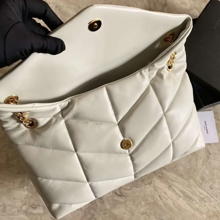 義大利小羊皮翻蓋鏈條信封包