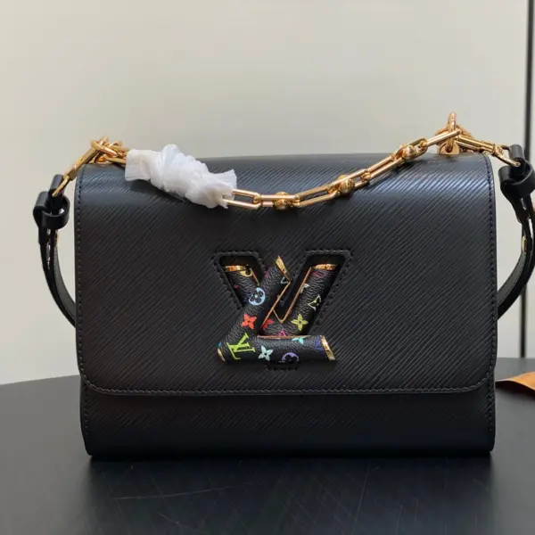 LV x TM Twist MM Slim 聯名包包 - 村上隆彩色Monogram限量款