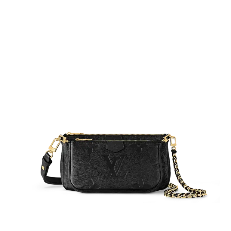 Louis Vuitton Multi Pochette Accessoires 斜背包 | Monogram Empreinte 皮革二合一設計