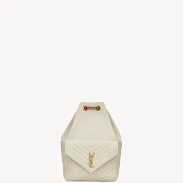 SAINT LAURENT MONOGRAM Y形絎縫小羊皮背包