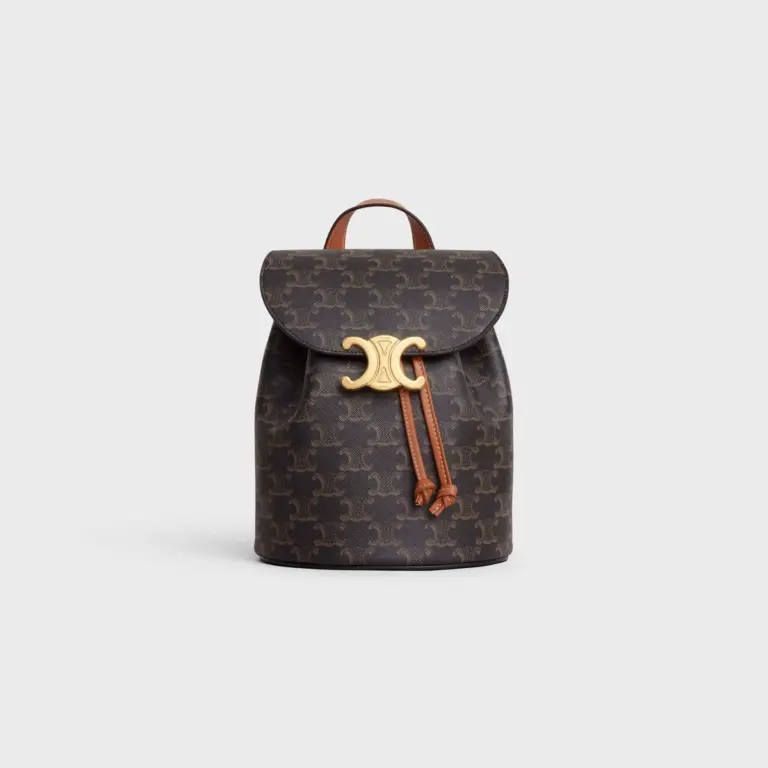高仿CELINE-賽琳 Saint Laurent TRIOMPHE CANVAS 多功能印花背包-118702