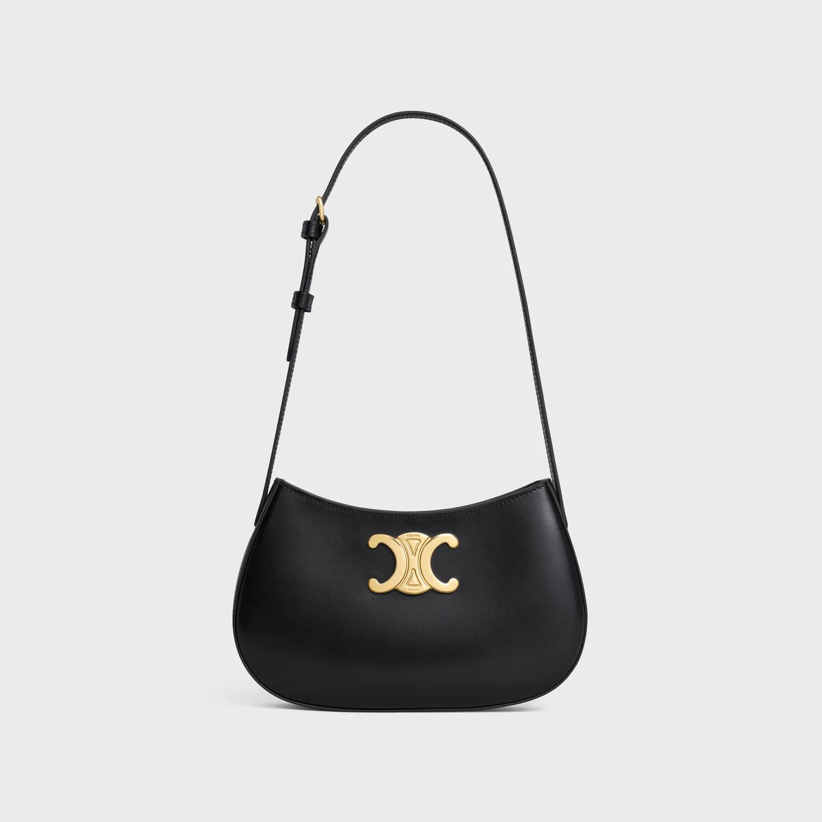 高仿CELINE-賽琳 時尚金色飾面牛皮革肩背包-115703 1 高仿CELINE-賽琳 時尚金色飾面牛皮革肩背包-115703