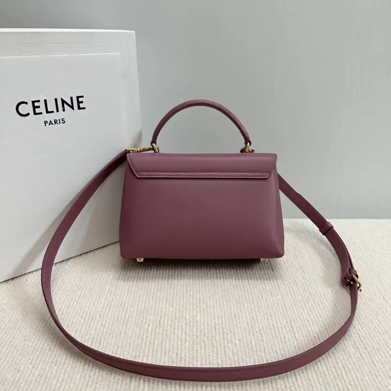 高仿CELINE-賽琳 TRIOMPHE 牛皮革多功能手提斜挎包-118113