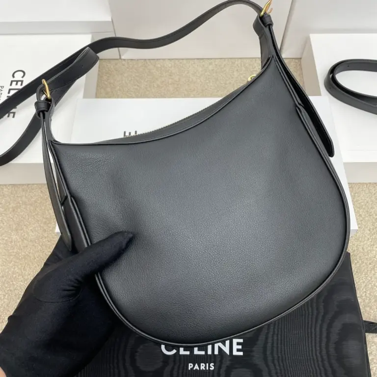 高仿CELINE-賽琳 多功能牛皮革斜挎肩背兩用包-117253