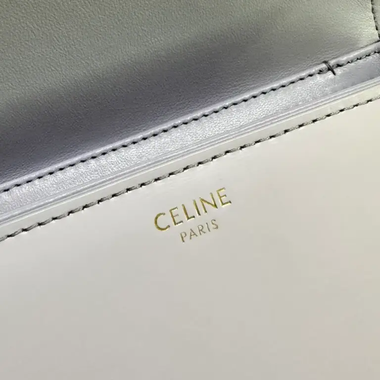 高仿CELINE-賽琳 經典TRIOMPHE牛皮革斜挎包-188423