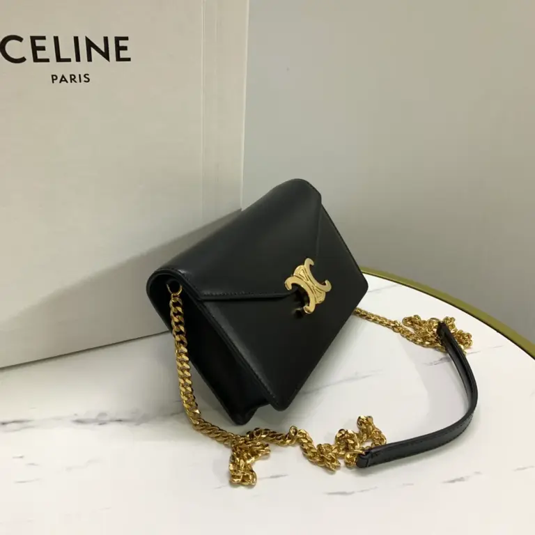 高仿CELINE-賽琳 經典牛皮迷你斜挎手袋 - 可容納大屏手機-10L033