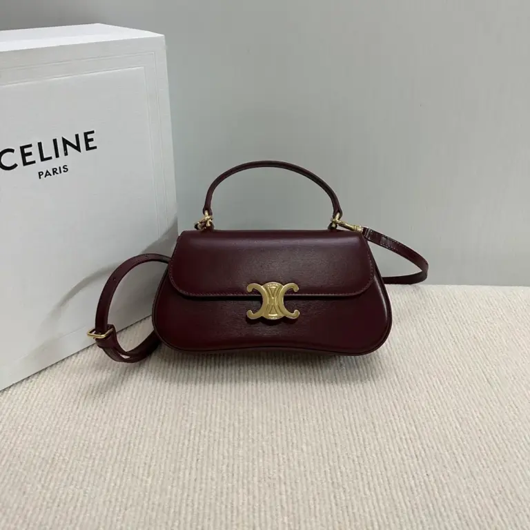 高仿CELINE-賽琳 TRIOMPHE牛皮革多功能手提斜挎包-119533 11 高仿CELINE-賽琳 TRIOMPHE牛皮革多功能手提斜挎包-119533