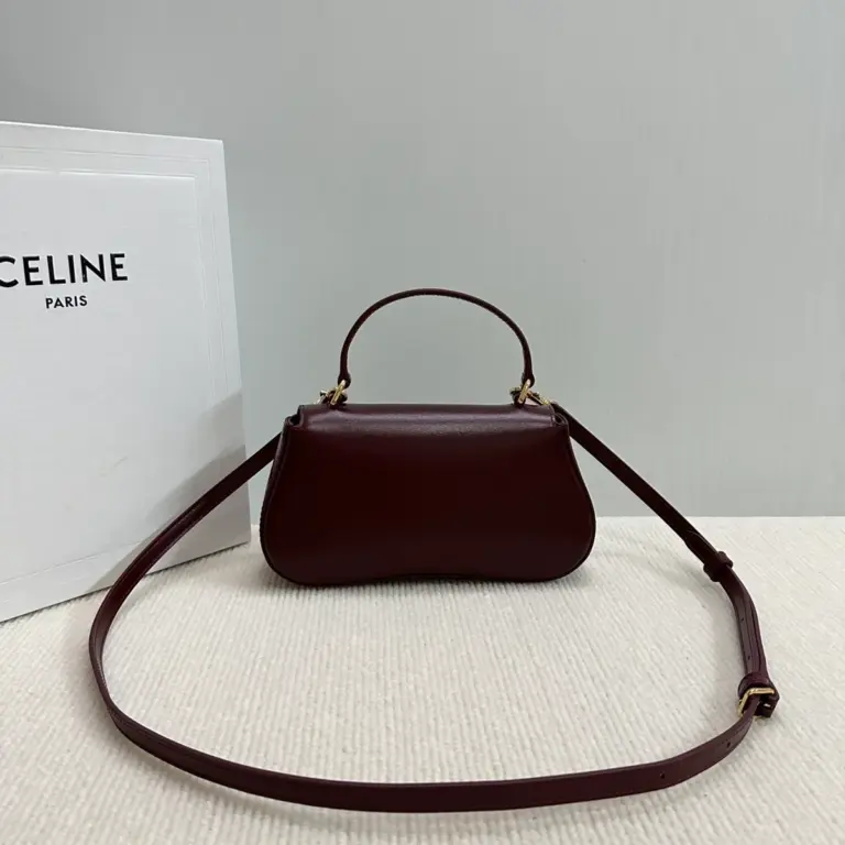 高仿CELINE-賽琳 TRIOMPHE牛皮革多功能手提斜挎包-119533 12 高仿CELINE-賽琳 TRIOMPHE牛皮革多功能手提斜挎包-119533