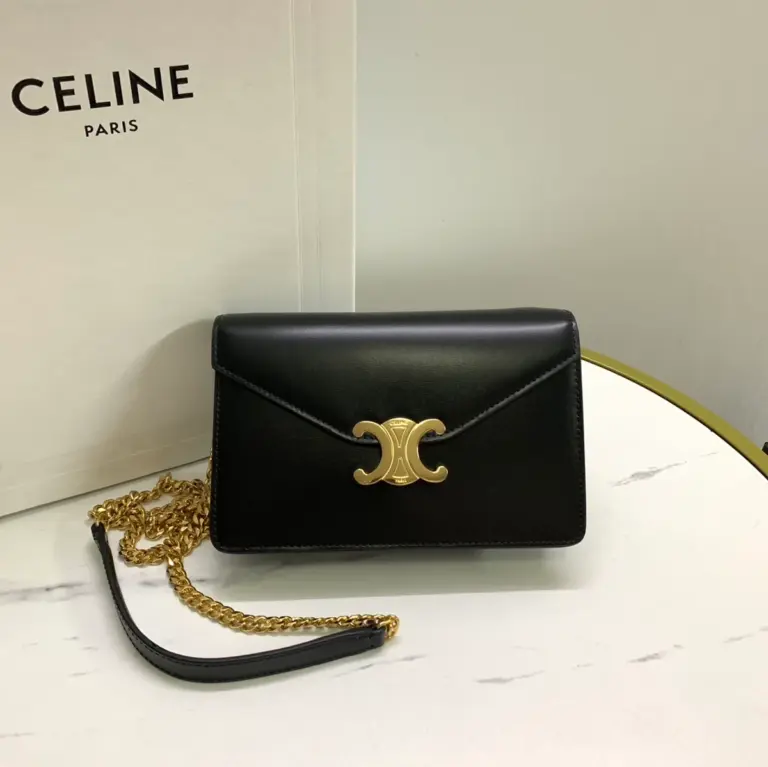 高仿CELINE-賽琳 經典牛皮迷你斜挎手袋 - 可容納大屏手機-10L033