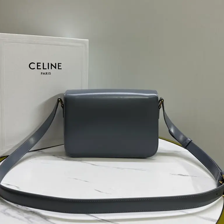 高仿CELINE-賽琳 經典牛皮革斜挎-187363