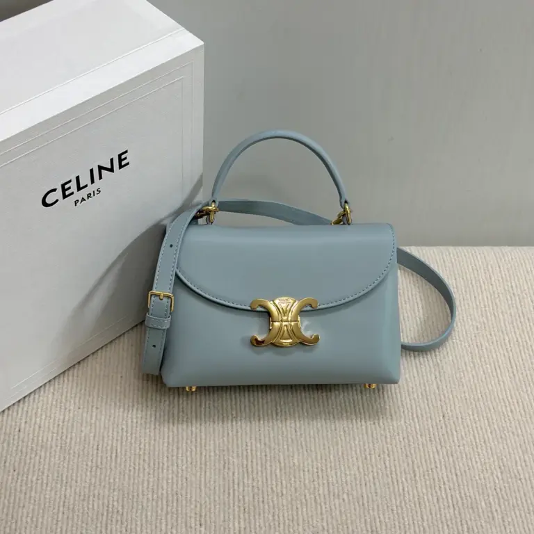 高仿CELINE-賽琳 經典TRIOMPHE金屬鎖扣多功能手提斜挎包-118113