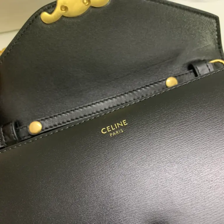 高仿CELINE-賽琳 經典牛皮迷你斜挎手袋 - 可容納大屏手機-10L033