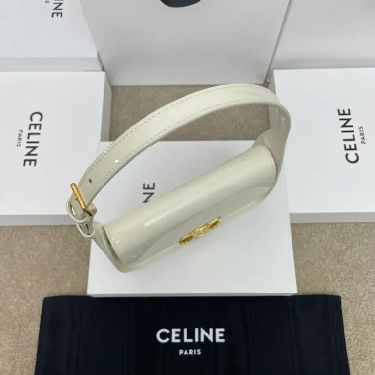 高仿CELINE-賽琳 經典TRIOMPHE牛皮革手提肩背包-118313