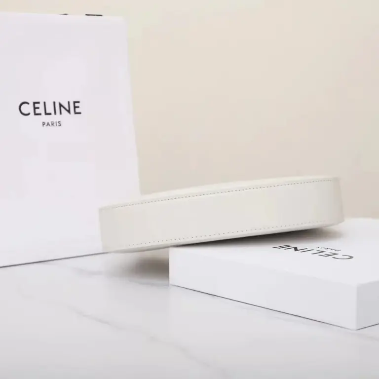 高仿CELINE-賽琳 金色飾面牛皮革斜挎包-115703