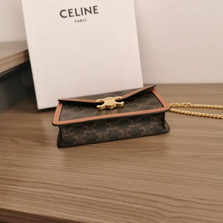 高仿CELINE-賽琳 TRIOMPHE CANVAS迷你手袋 - 時尚便攜多功能肩背包-10L462