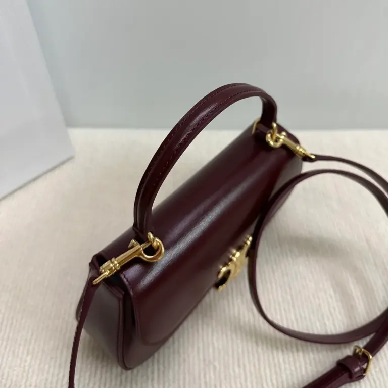 高仿CELINE-賽琳 TRIOMPHE牛皮革多功能手提斜挎包-119533 19 高仿CELINE-賽琳 TRIOMPHE牛皮革多功能手提斜挎包-119533