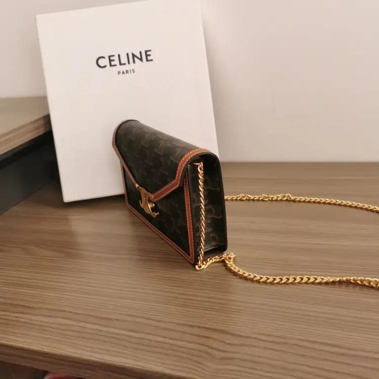高仿CELINE-賽琳 TRIOMPHE CANVAS迷你手袋 - 時尚便攜多功能肩背包-10L462