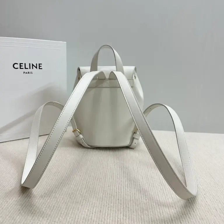 高仿CELINE-賽琳 TRIOMPHE磁扣多功能皮革包-118703