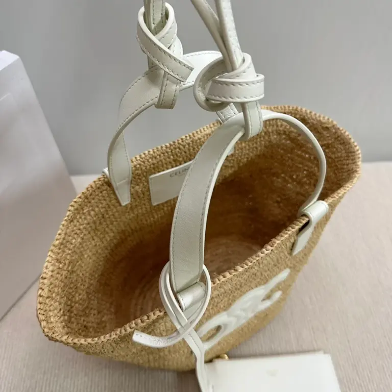 高仿CELINE-賽琳 手工編織牛皮革包邊手提肩背包-115802 16 高仿CELINE 高仿CELINE-賽琳 手工編織牛皮革包邊手提肩背包-115802 高仿CELINE