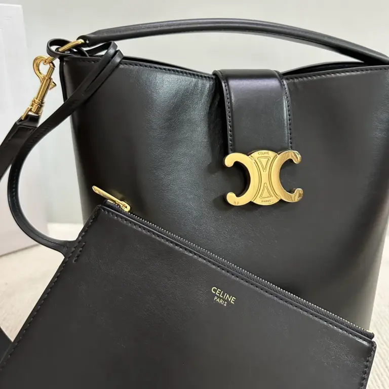 高仿CELINE-賽琳 Triomphe 牛皮革手提斜挎包-116613 18 高仿CELINE-賽琳 Triomphe 牛皮革手提斜挎包-116613