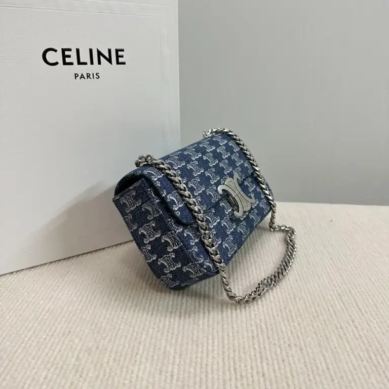 高仿CELINE-賽琳 TRIOMPHE金屬鎖扣肩背包-115202