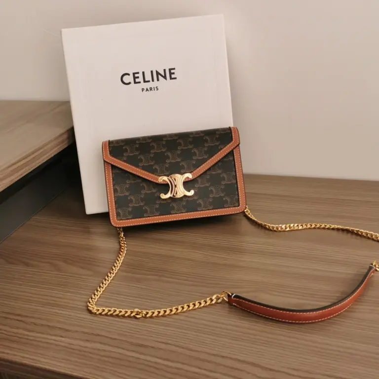 高仿CELINE-賽琳 TRIOMPHE CANVAS迷你手袋 - 時尚便攜多功能肩背包-10L462