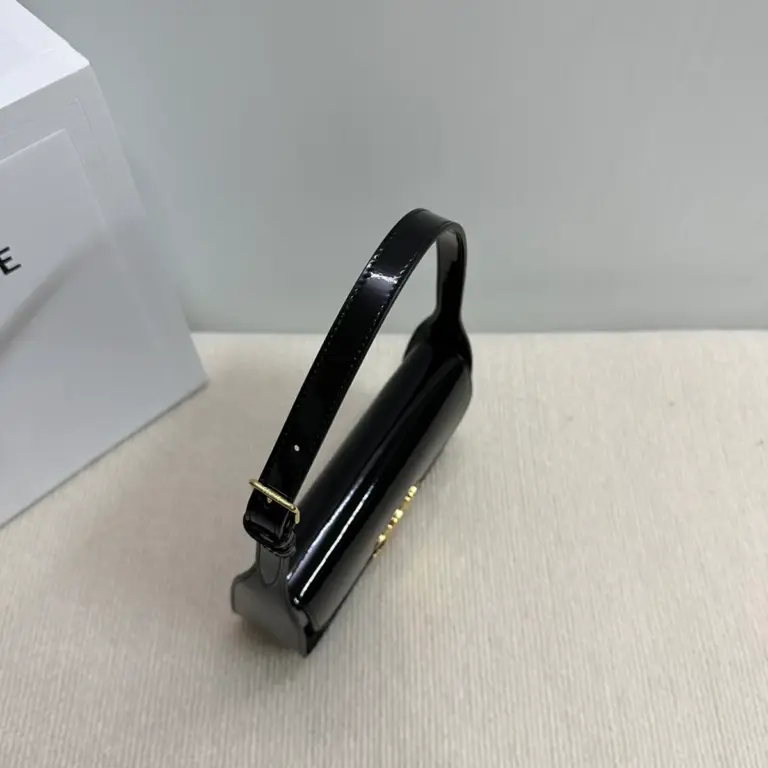 高仿CELINE-賽琳 經典TRIOMPHE牛皮革手提肩背包-118313