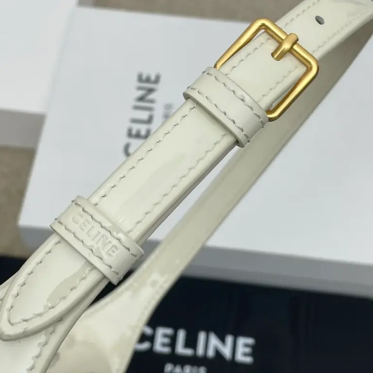 高仿CELINE-賽琳 經典TRIOMPHE牛皮革手提肩背包-118313