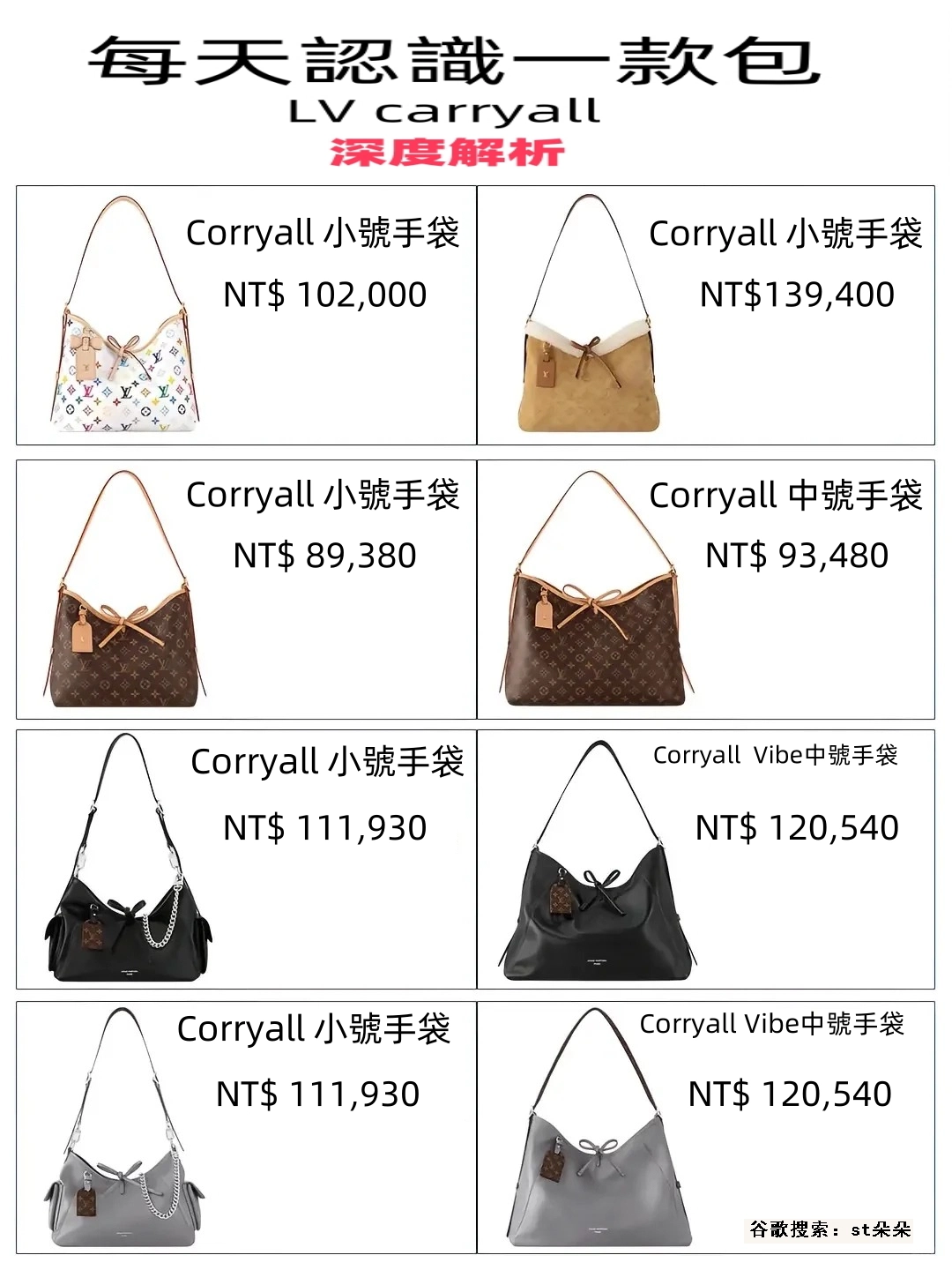 高仿包包—高仿LV Carryall 包包 深度測評+穿搭建議-st朵朵 ST高仿-ST朵朵包-台灣銷售11年的高仿公司 高仿包包,高仿包,高 ...
