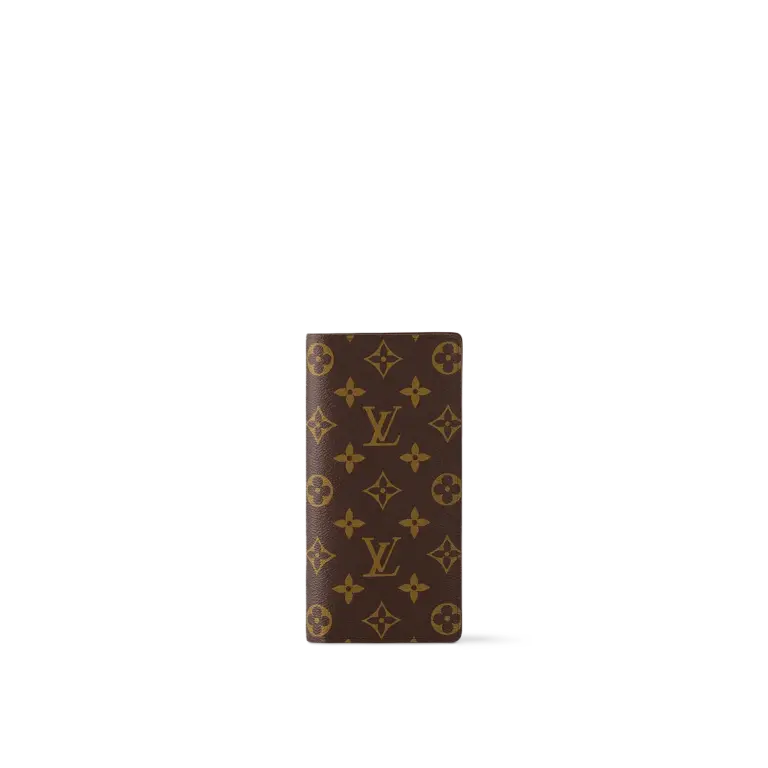 高仿LV Monogram Brazza 男士錢包｜多功能帆布設計｜16卡位+零錢格-M66540