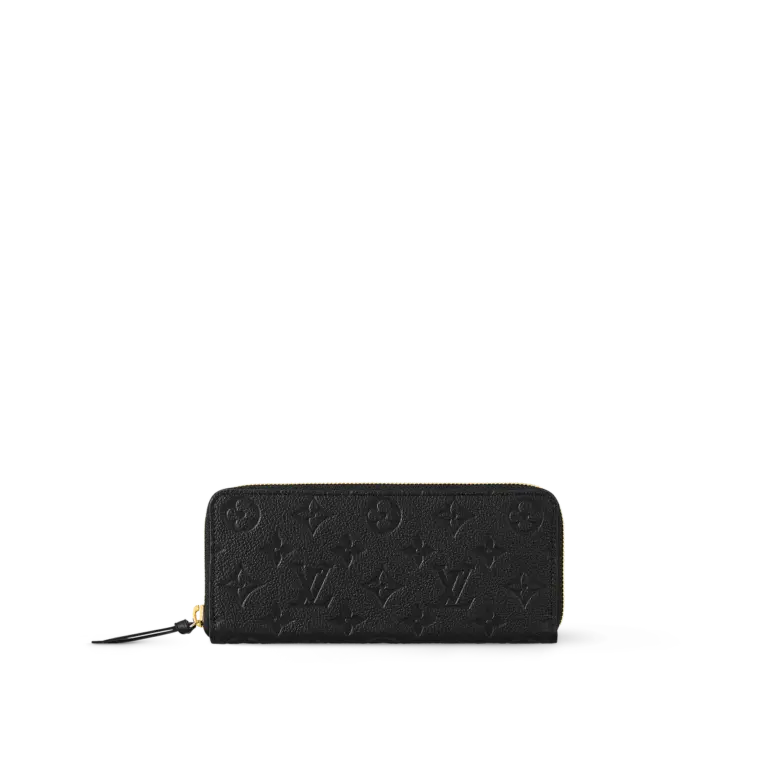 高仿LV Clémence錢包 | Monogram Empreinte壓花牛皮 多功能女士短款錢包-M60171