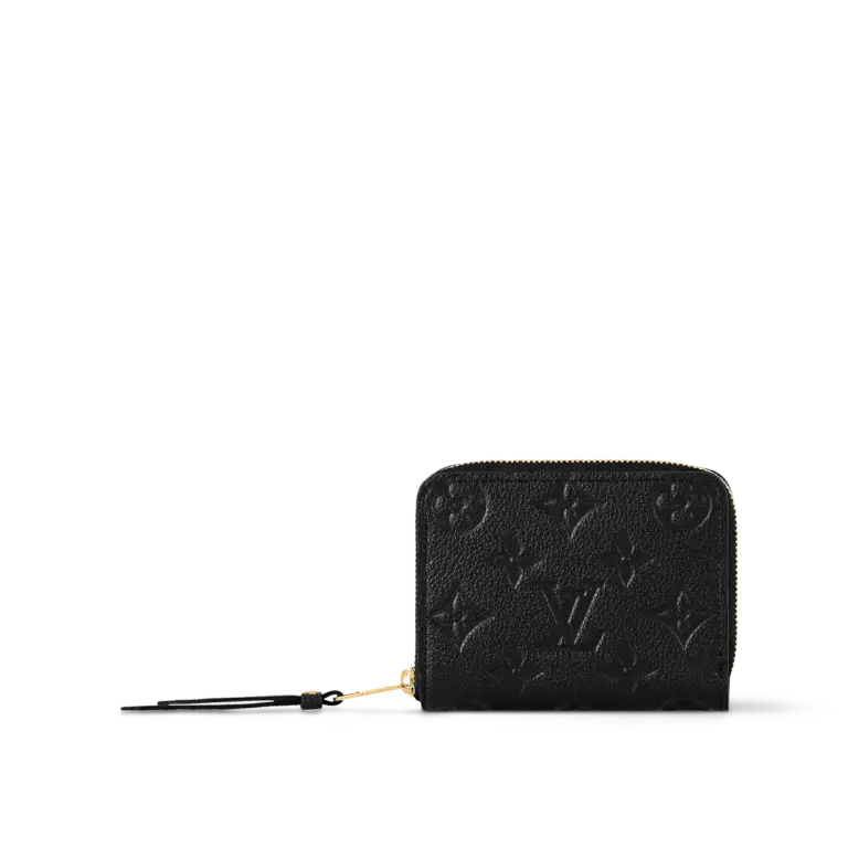 高仿包包LV Monogram Empreinte拉链零钱包 - 奢华便携信用卡现金收纳-M60574